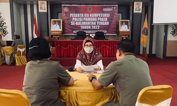 BPSDM Gelar Uji Kompetensi Bagi Satpol PP