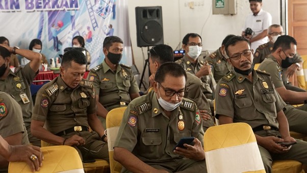 BPSDM Gelar Uji Kompetensi Bagi Satpol PP