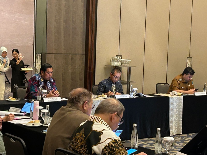 Wabup Pulang Pisau Ikuti Rapat Bahas RDTR Kabupaten