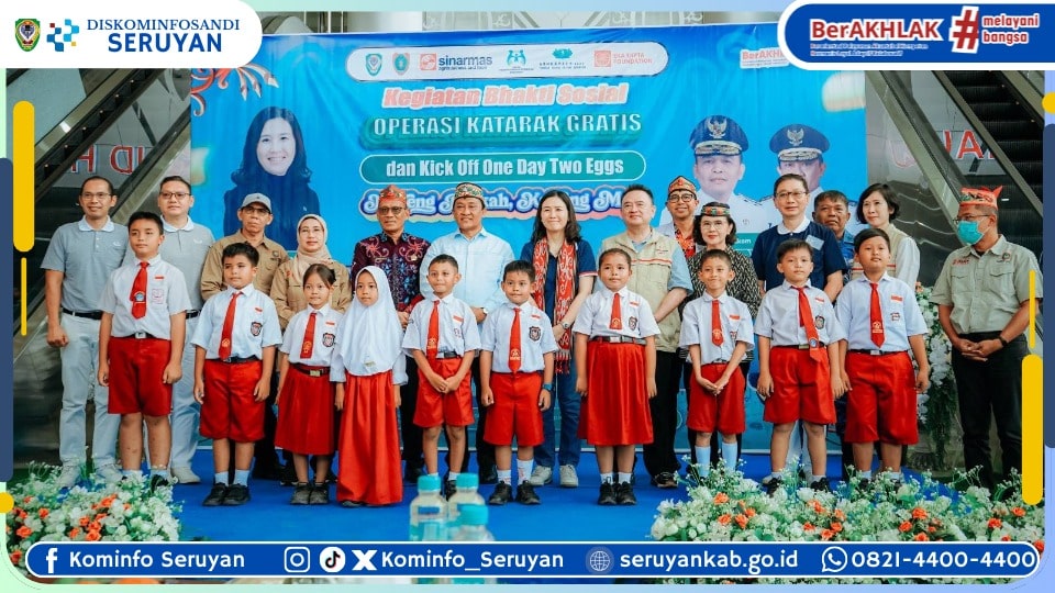 Wamen PPPA Luncurkan Gerakan “One Day Two Eggs”, Dorong Perbaikan Gizi Anak di Seruyan