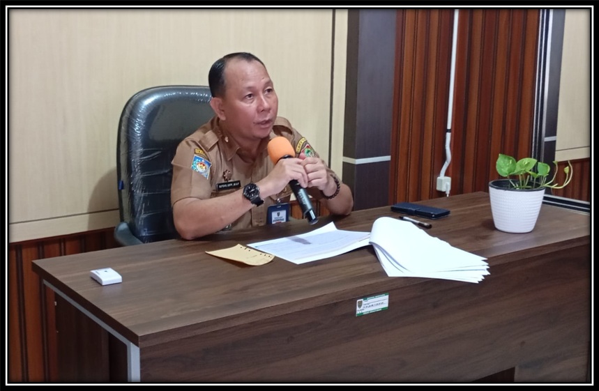 Kepala DPMPTSP Prov. Kalteng Berikan Ceramah Pembelajaran Study Lapangan Pelayanan Publik