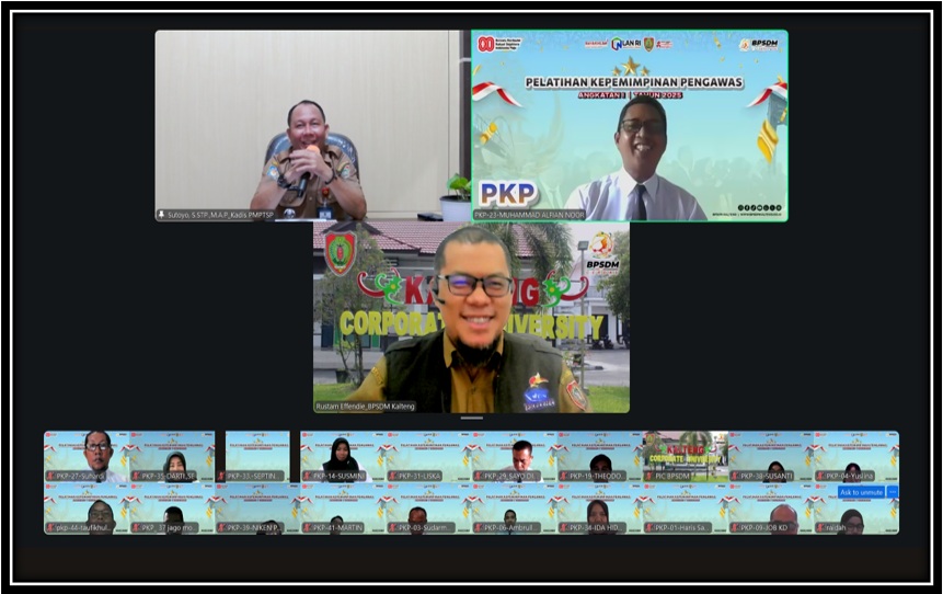 Kepala DPMPTSP Prov. Kalteng Berikan Ceramah Pembelajaran Study Lapangan Pelayanan Publik