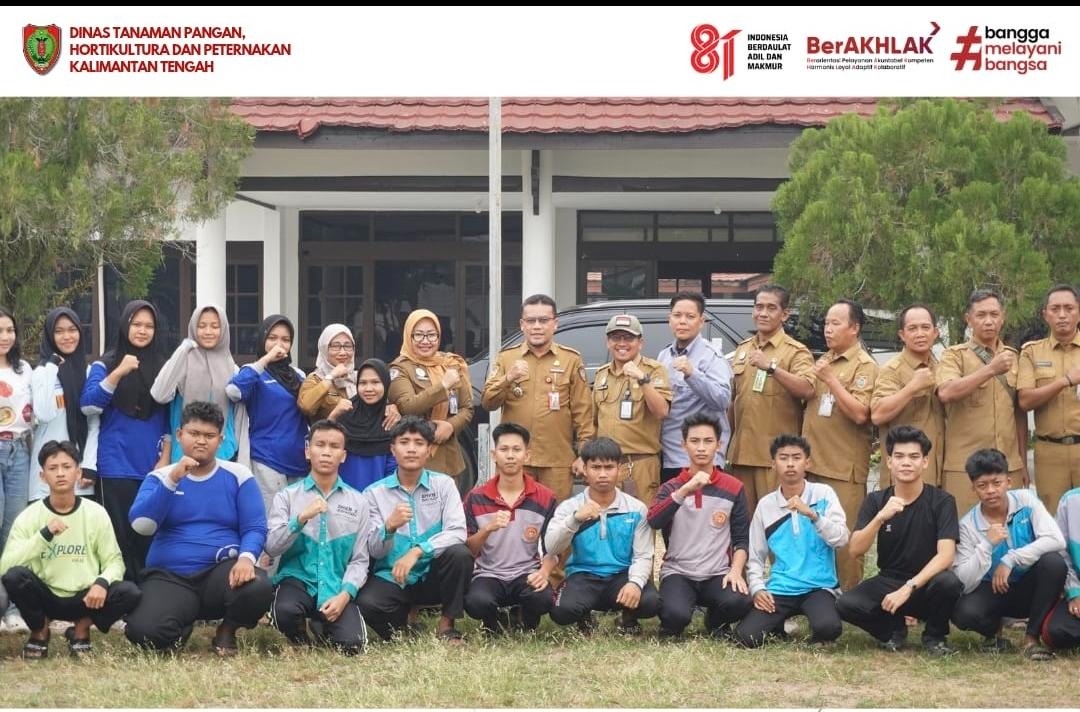 Dinas TPHP  Prov Kalteng Perkuat Kompetensi Generasi Muda melalui Pembelajaran Magang di UPT BPPB TPH