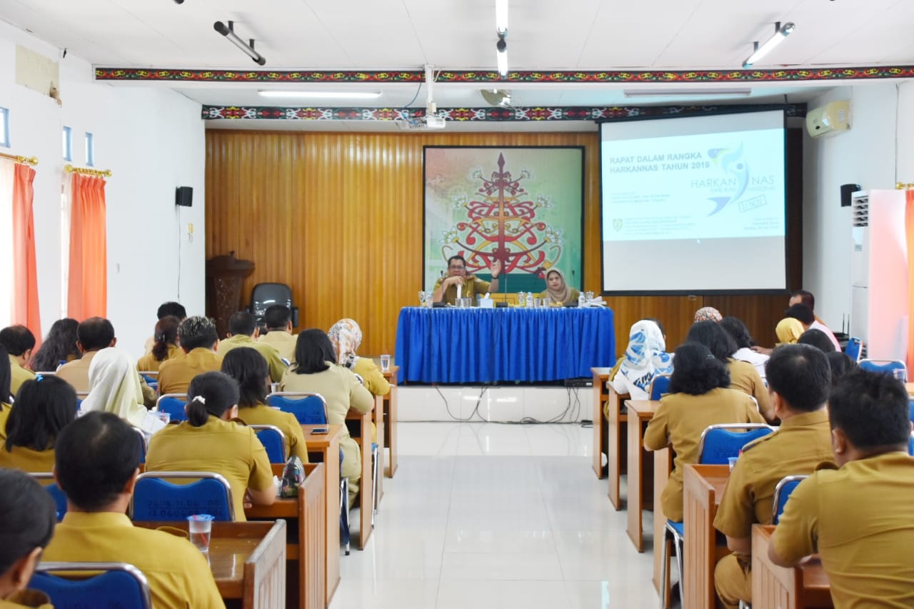 Dinas Kelautan dan Perikanan Prov. Kalimantan Tengah selenggarakan rapat dalam rangka HARKANNAS tahun 2019