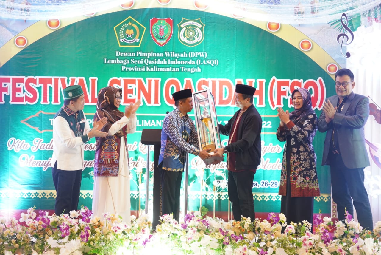 Sahli Bidang KSDM Suhaemi Secara Resmi Tutup FSQ ke-IX Tingkat Provinsi Kalteng