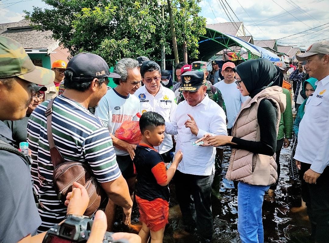 Gubernur Sugianto Sabran Apresiasi Pemkab Sukamara dalam Pemetaan Bantuan dan Kesigapan Tangani Dampak Banjir