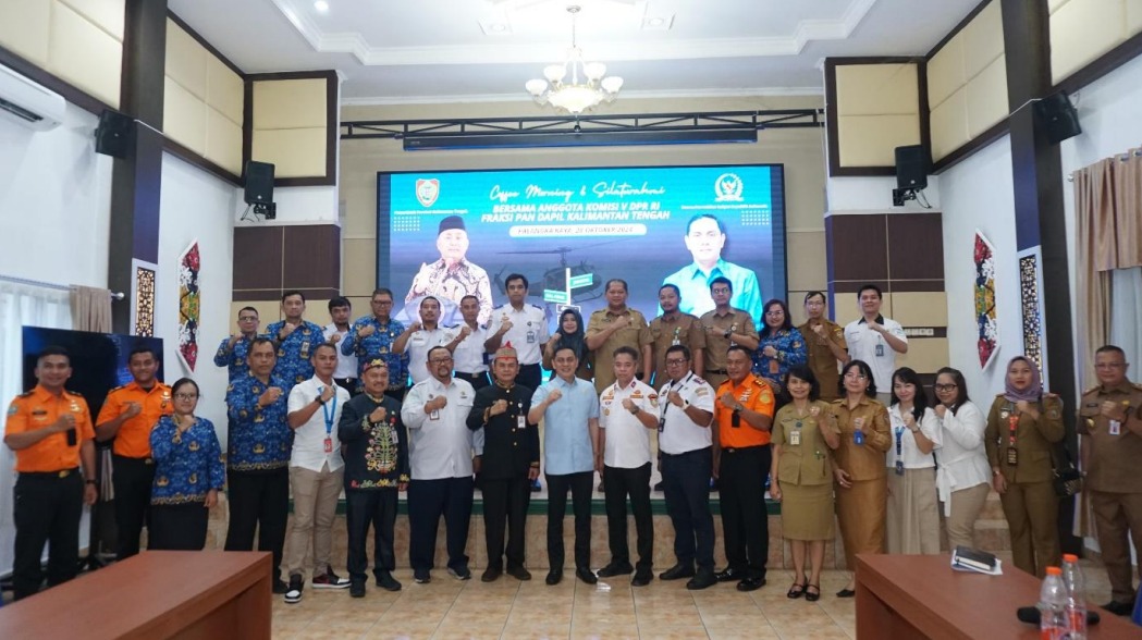 Pemprov Kalteng Gelar Coffee Morning dan Silaturahmi dengan Anggota Komisi V DPR RI Dapil Kalteng