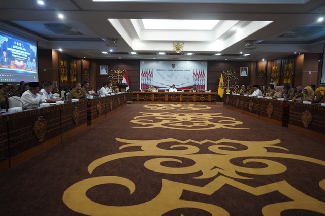 Cek Persiapan, Pengurus Korpri Kalteng bersama Panitia Pusat Gelar Rapat Final Persiapan MTQ VII KORPRI Tingkat Nasional Tahun 2024
