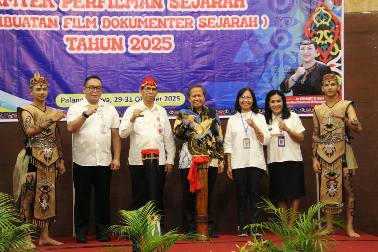 Pemprov Kalteng Sambut Baik Bimtek Pembuatan Film Dokumenter Sejarah 2025 di Palangka Raya