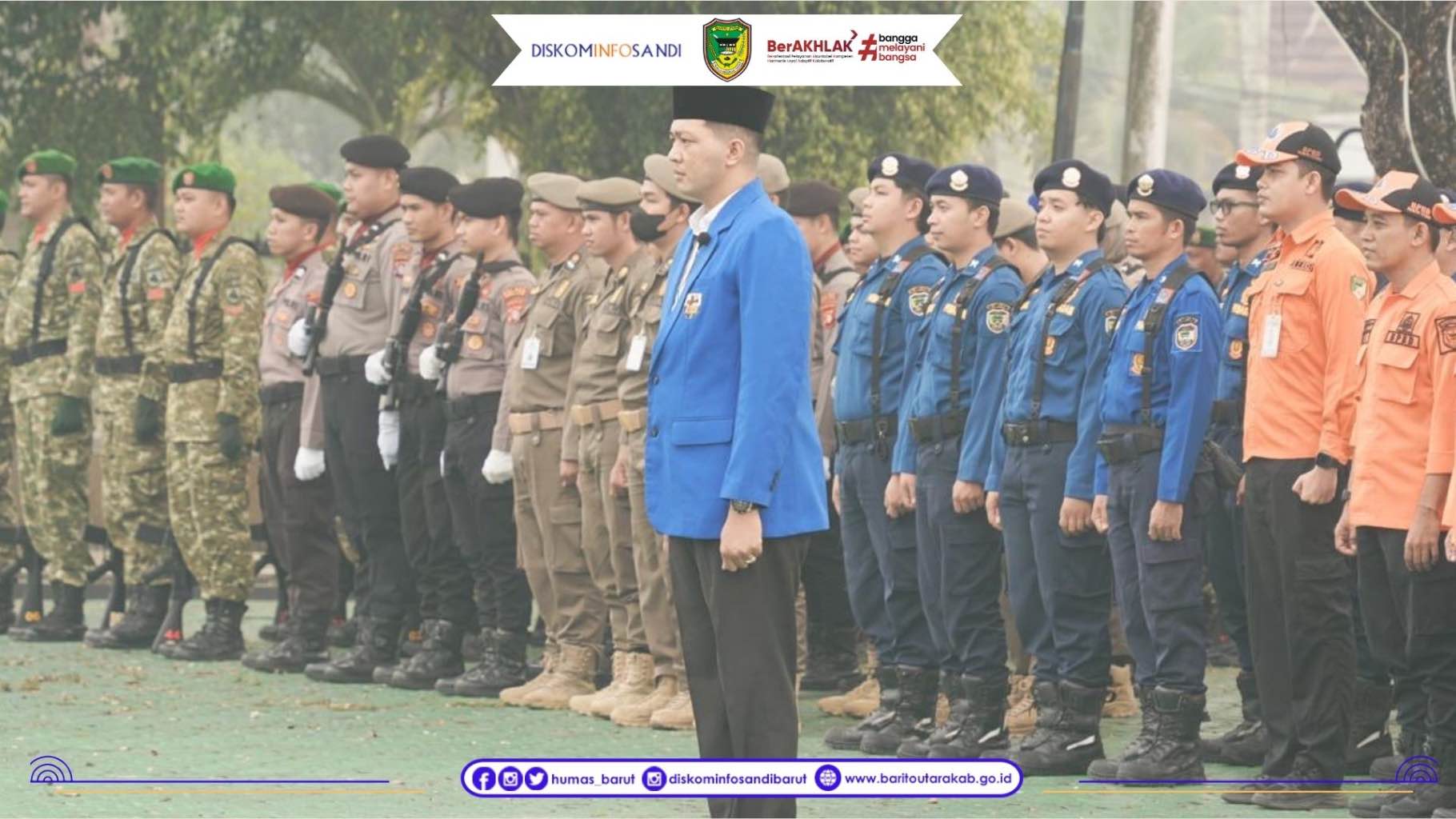 Sekda Barito Utara Pimpin Upacara Peringatan Hari Sumpah Pemuda ke-98 Tahun 2026