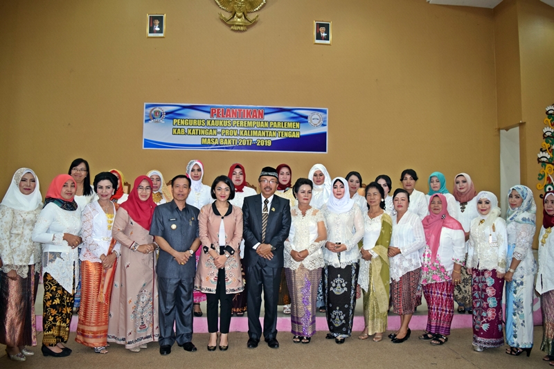 Andina Lantik Kepengurusan KPP Katingan