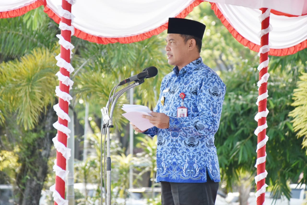 Ribuan ASN Ikuti Upacara Bendera Peringatan HUT KORPRI Ke-47 Tahun 2018