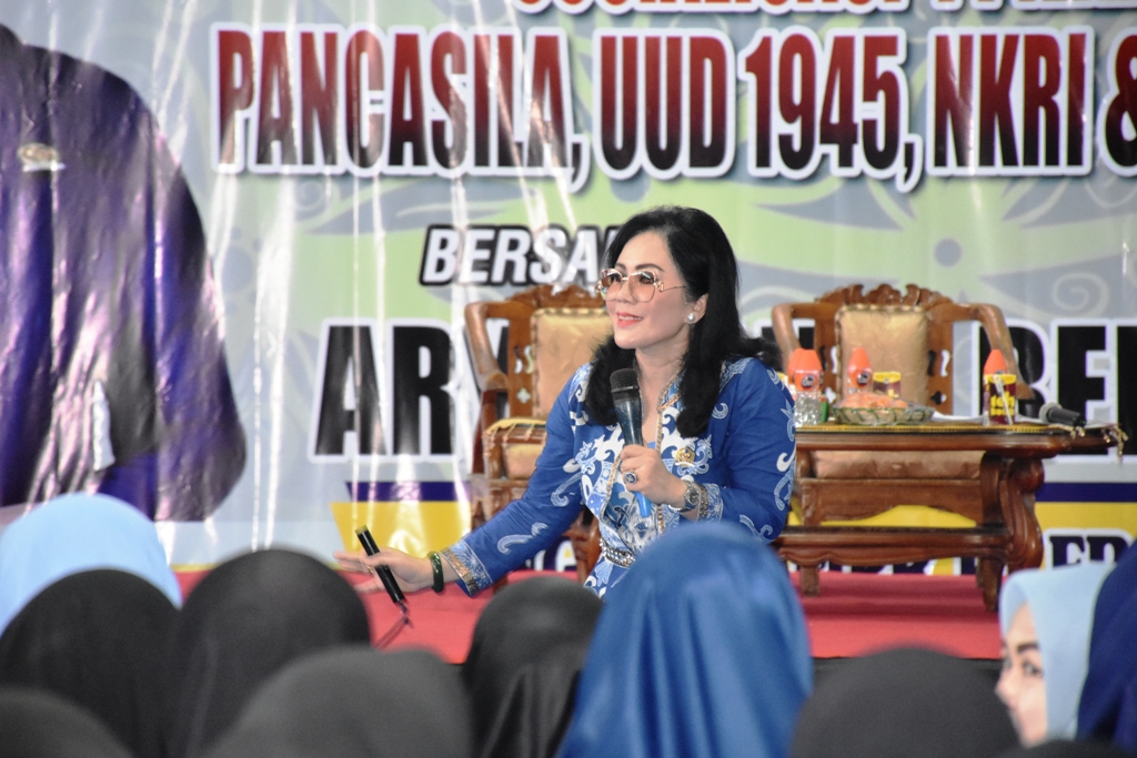 Ary Egahni Sampaikan Sosialisasi 4 Pilar