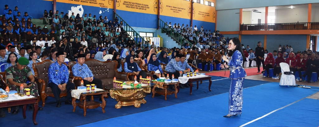 Ary Egahni Sampaikan Sosialisasi 4 Pilar