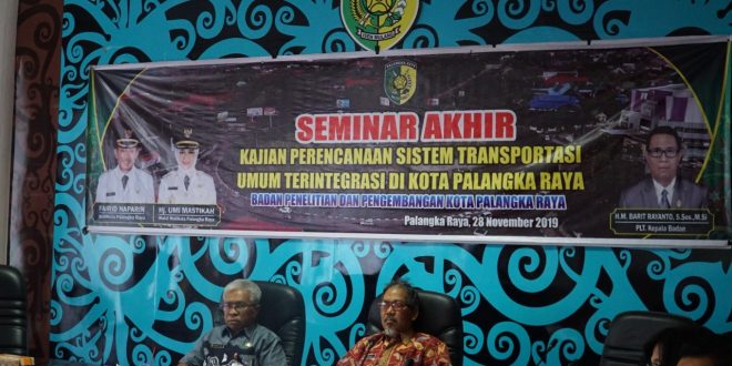 Seminar Akhir Kajian Perencanaan Transportasi Umum Dapat Terintegrasi