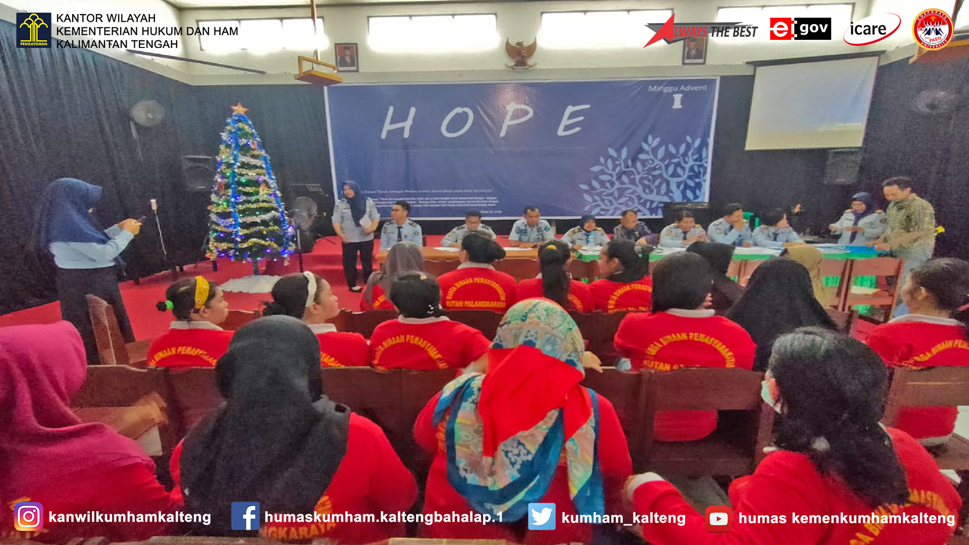 Asessment Kepada Warga Binaan Perempuan Di Rutan Kelas IIA Palangka Raya