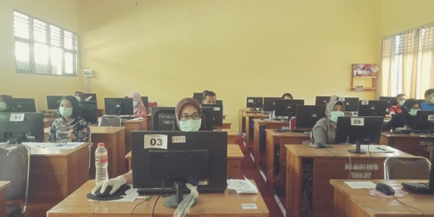 Ketua Tim Teknis LPMP Kalteng Merasa Puas dalam Pelaksanaan UKMPPG di TUK SMA Negeri 1 Palangka Raya