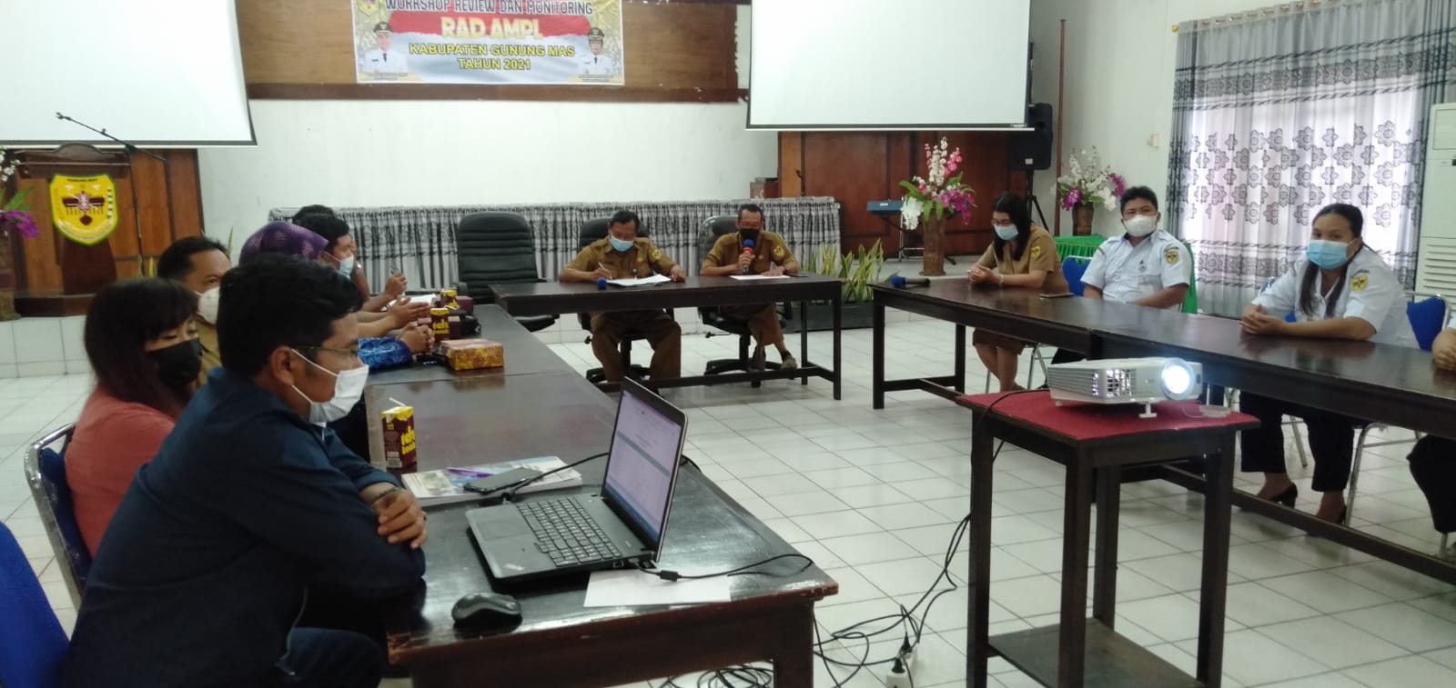 Pemkab Gumas Gelar Workshop Review dan Monitoring RAD-AMPL   