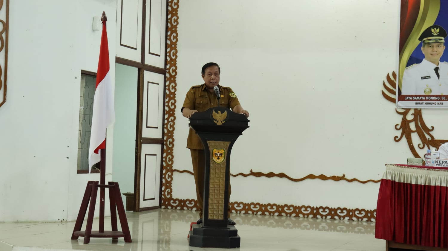 104 Relawan Anti Narkoba di Kab. Gumas Resmi Dikukuhkan