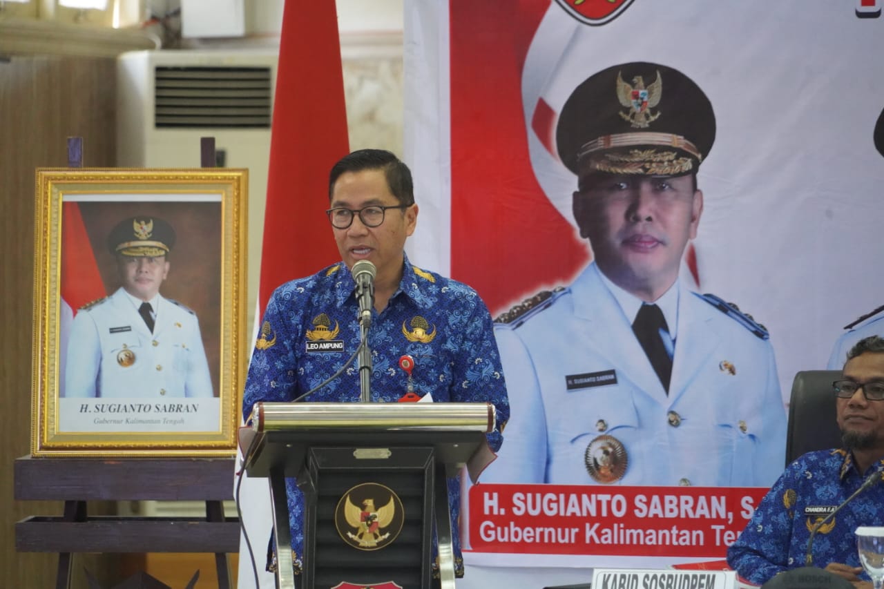 Pemprov. Kalteng melalui Bappedalitbang Selenggarakan Rakor Aksi Nasional HAM Tahun 2023
