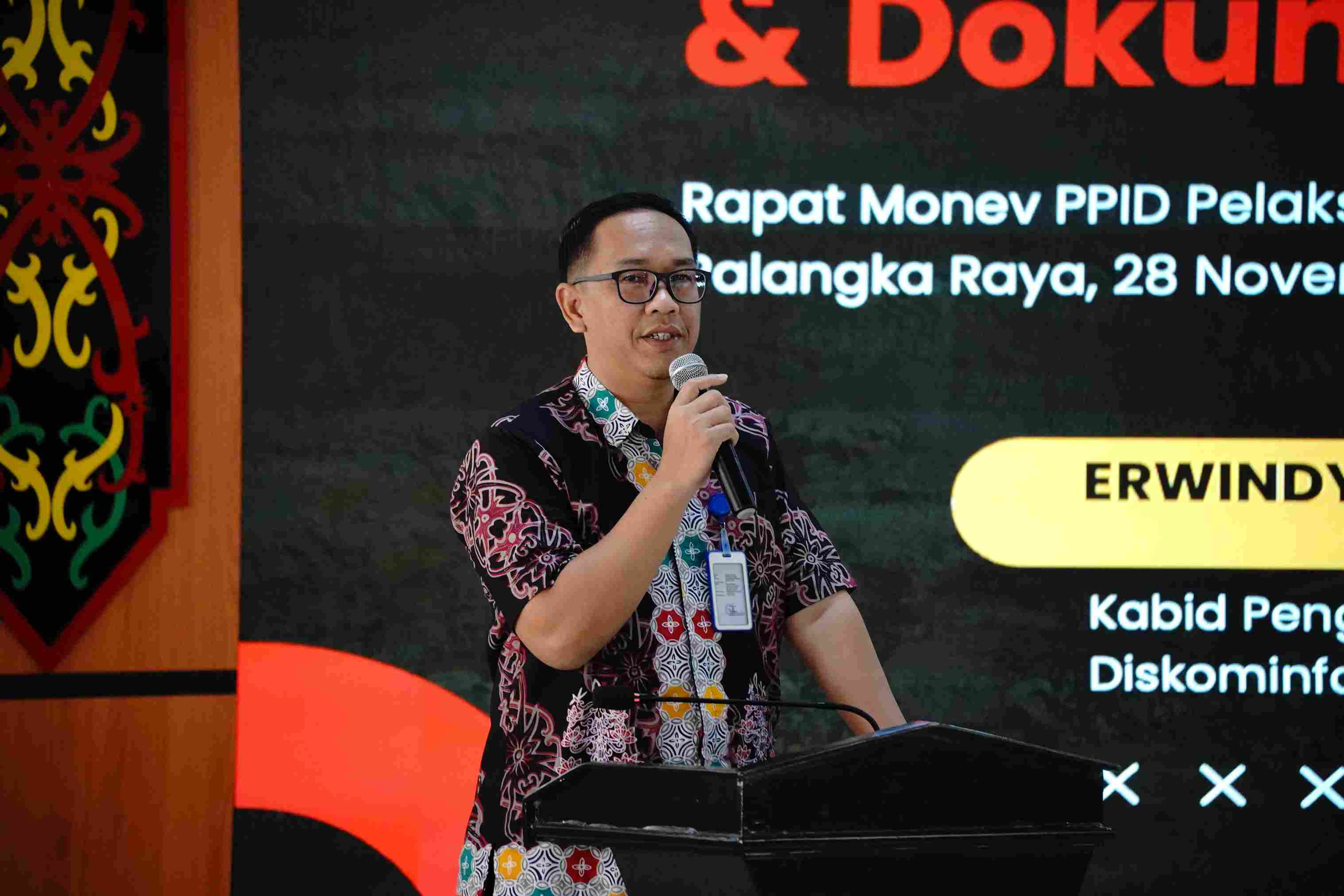 Dinas ESDM Prov. Kalteng Gelar Rapat Monitoring dan Evaluasi Dalam Keterbukaan Informasi Publik