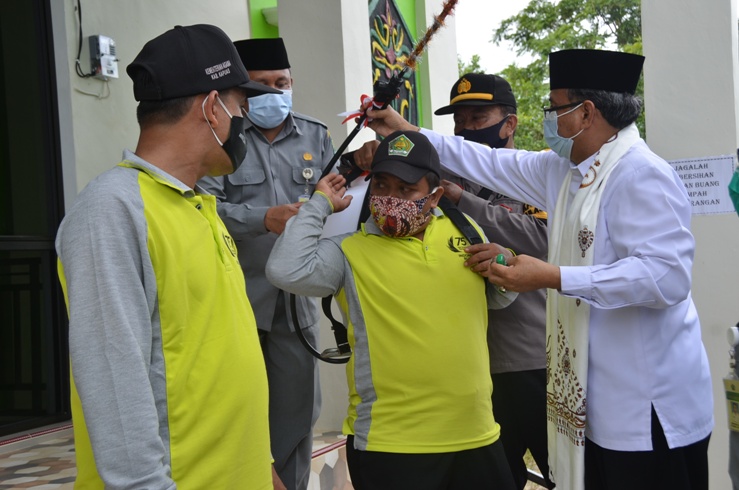 Kemenag Kapuas Gelar Bakti Sosial Antisipasi Covid-19 Sekaligus Peringati HAB