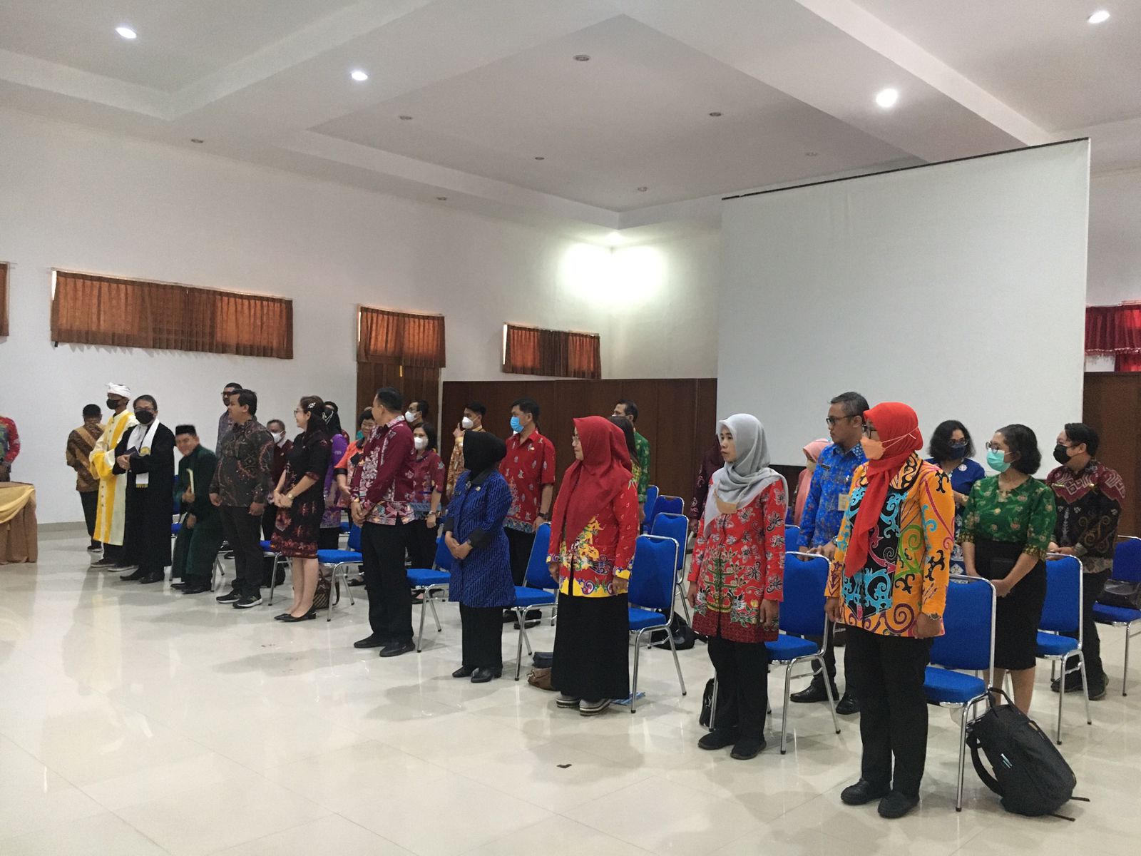 Sebanyak 30 Pejabat Fungsional Dilantik, dalam rangka Penyesuaian Jabatan Fungsional Hasil Penyederhanaan Birokrasi Lingkup Pemprov. Kalteng