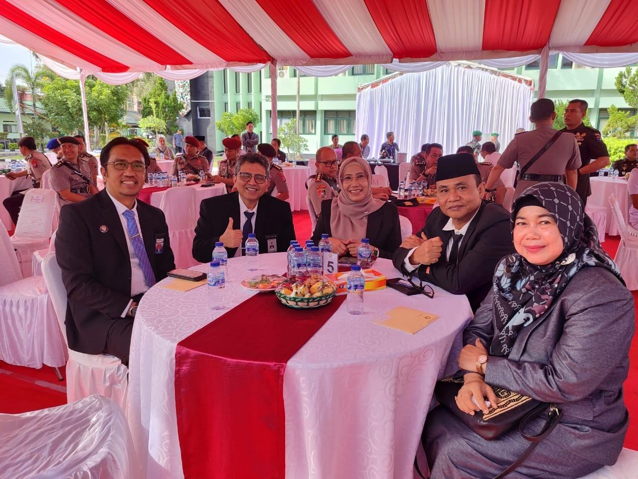 Hadiri Sertijab Komandan Korem 102/Pjg, Kadis TPHP Prov. Kalteng Optimis Kerja Sama di Sektor Pertanian Terus Berjalan Baik