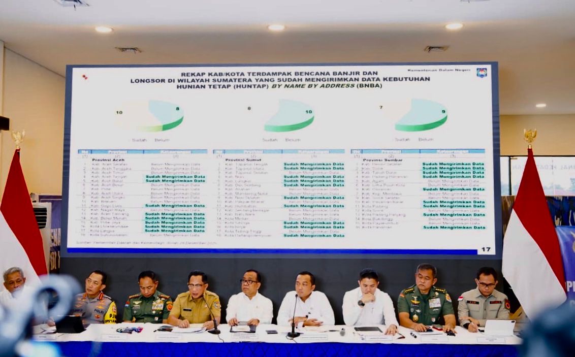 Kemendagri Kirim 1.054 Praja IPDN ke Aceh untuk Pulihkan Desa Terdampak Bencana