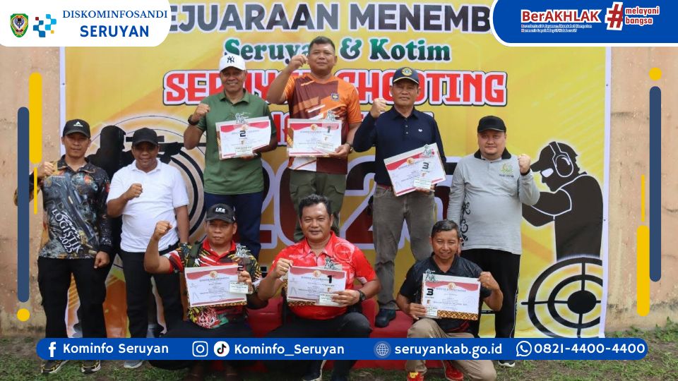 Toreh Prestasi di Lapangan Tembak, Bupati Seruyan Raih Juara III