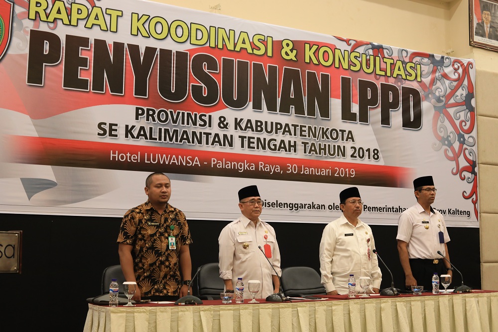 Rapat Koordinasi dan Evaluasi Penyusunan LPPD 