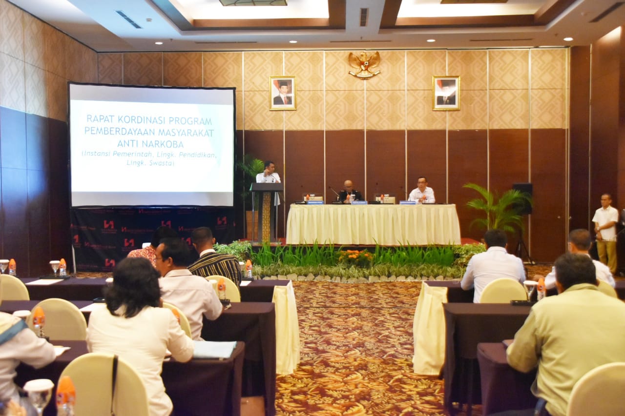 Rapat Koordinasi Program Pemberdayaan Masyarakat Anti Narkoba