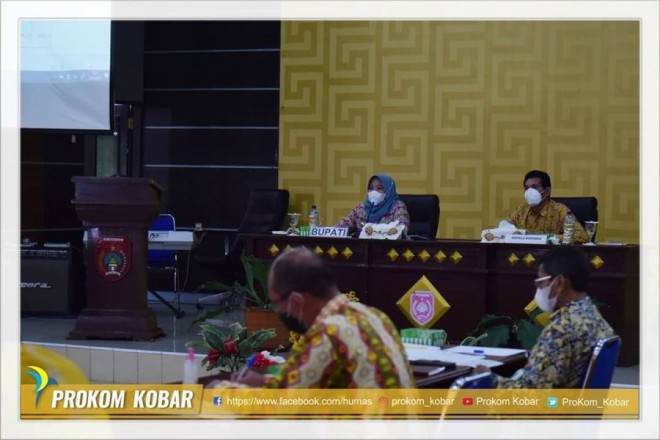 Bupati Kobar Apresiasi Capaian PAD Tahun 2020