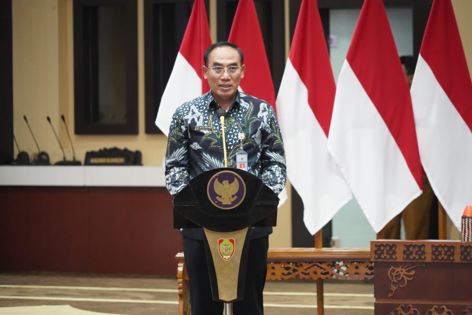 Wakil Gubernur H. Edy Pratowo Hadiri Entry Meeting Pemeriksaan Interim Laporan Keuangan Pemerintah Daerah (LKPD) Tahun Anggaran 2023