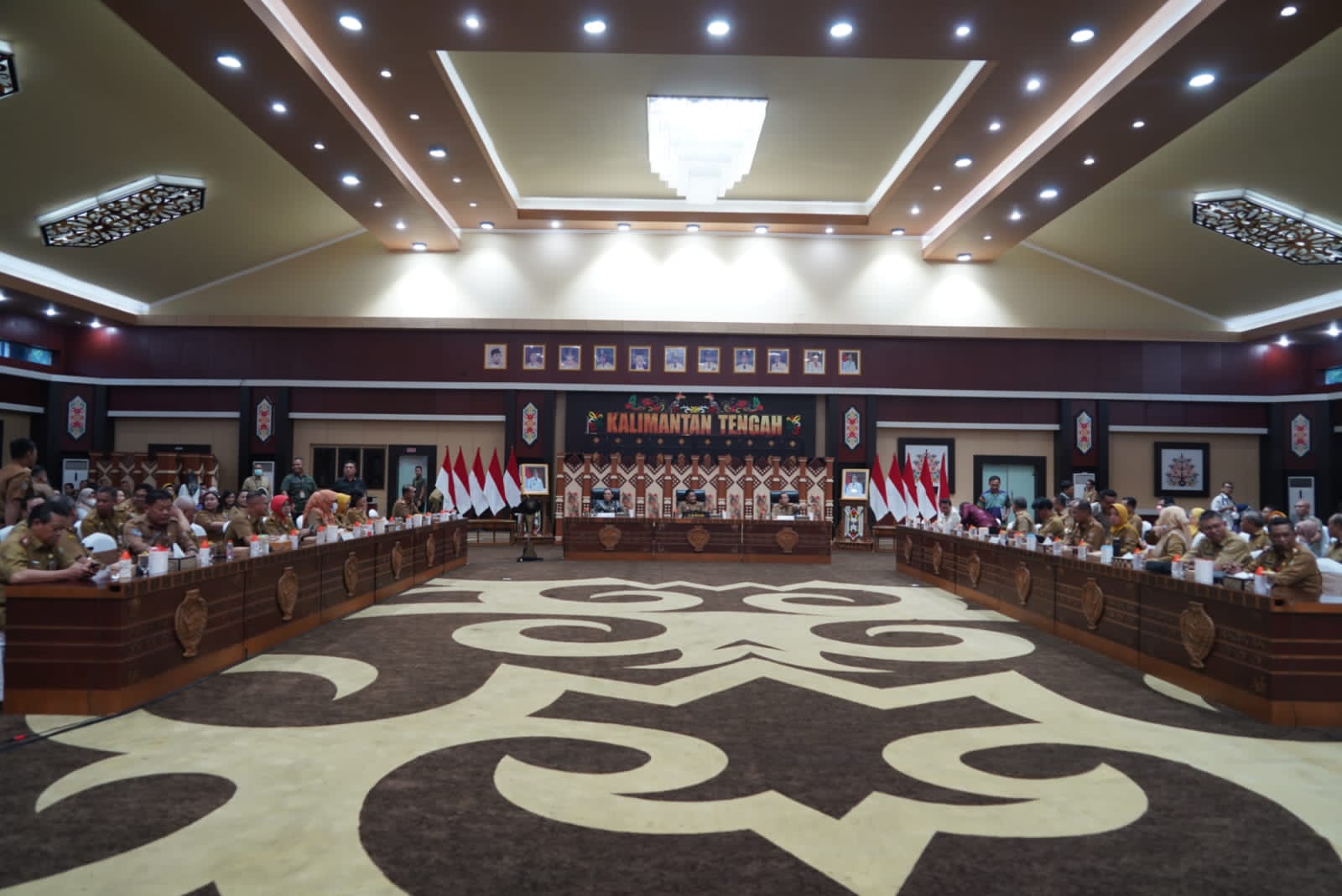 Wakil Gubernur H. Edy Pratowo Hadiri Entry Meeting Pemeriksaan Interim Laporan Keuangan Pemerintah Daerah (LKPD) Tahun Anggaran 2023