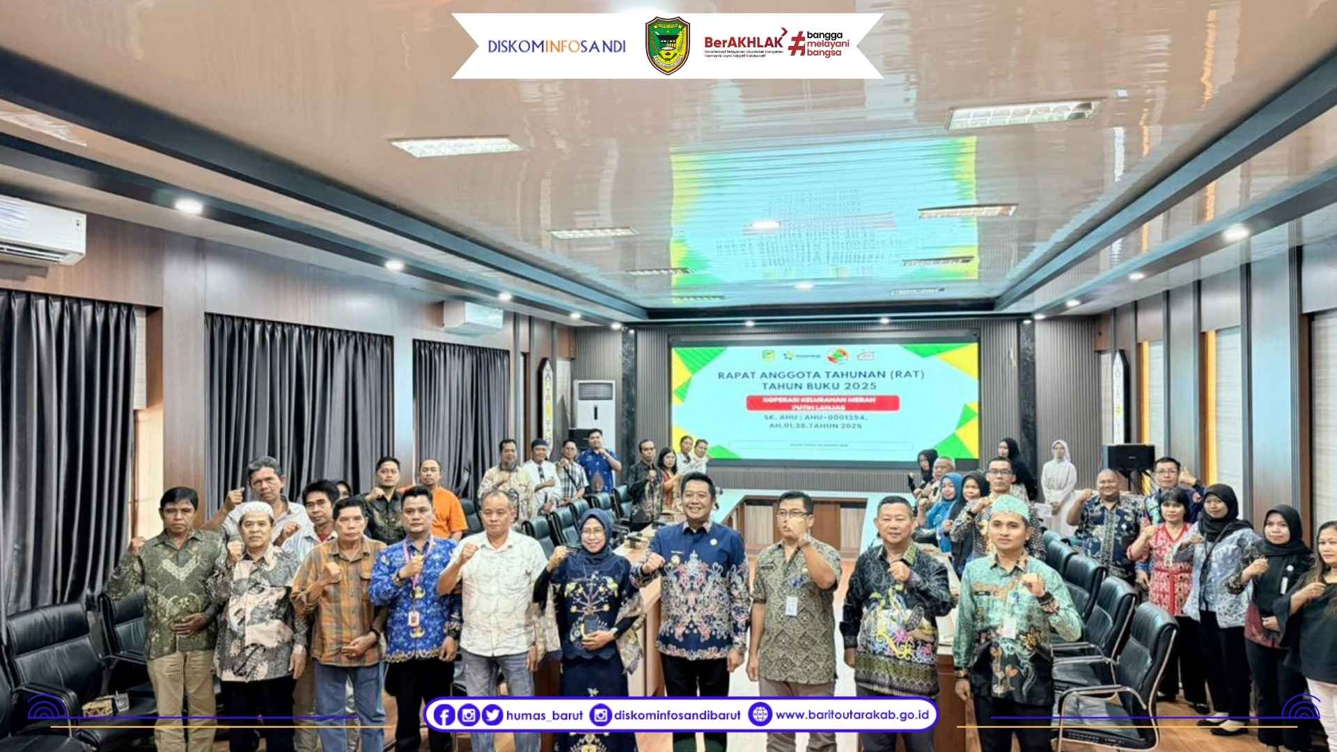 Rapat Anggota Tahunan Koperasi Merah Putih Lanjas, Dorong Transparansi dan Adaptasi Teknologi