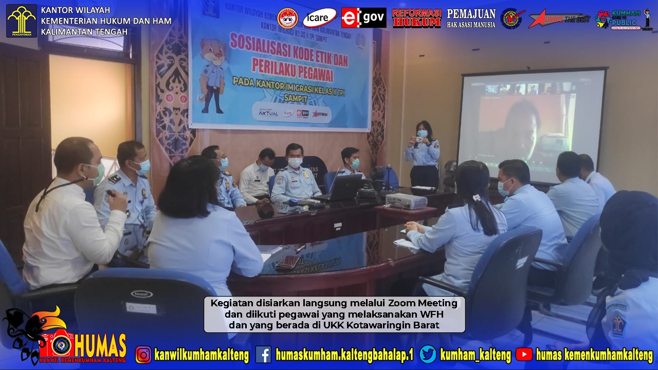 Kode Etik, Wujudkan ASN Insan Imigrasi yang Berintegritas, Berwibawa, Profesional, dan Bertanggung Jawab
