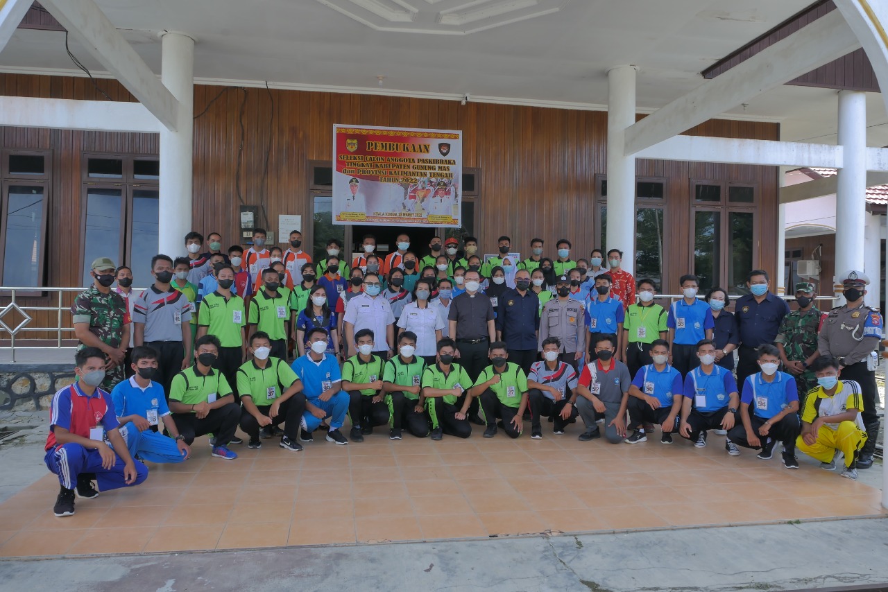 Pemkab Gumas Lakukan Seleksi Paskibraka Persiapan HUT RI ke-77