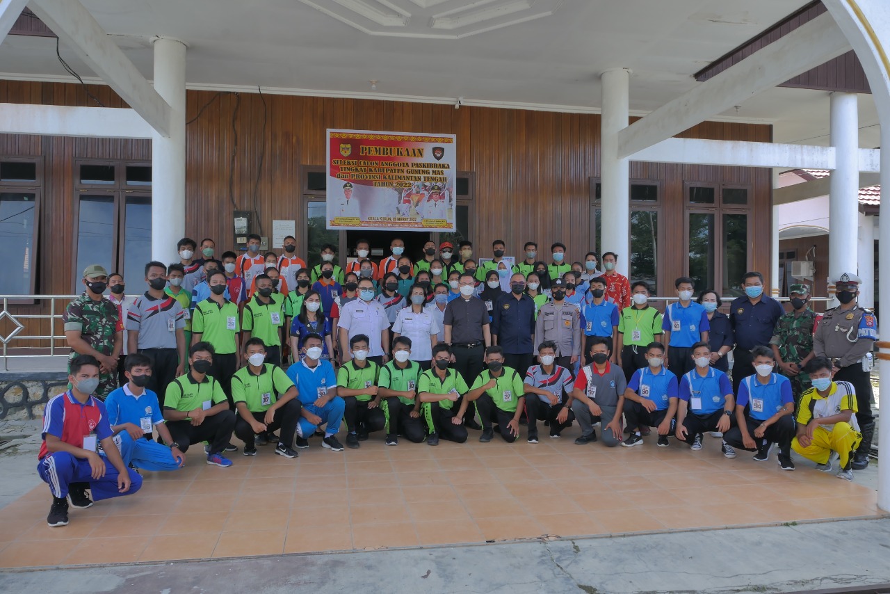 Pemkab Gumas Lakukan Seleksi Paskibraka Persiapan HUT RI ke-77
