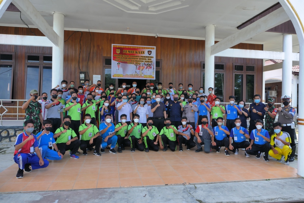 Pemkab Gumas Lakukan Seleksi Paskibraka Persiapan HUT RI ke-77