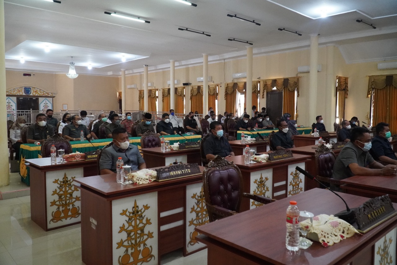 Bupati Bacakan LKPJ pada Rapat Paripurna 3 Masa Sidang II