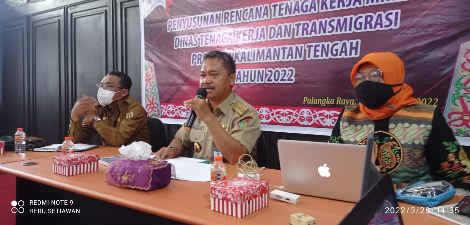 Kadis Nakertrans Farid Wajdi : RTK Makro Penting Untuk Pemetaan Dunia Kerja