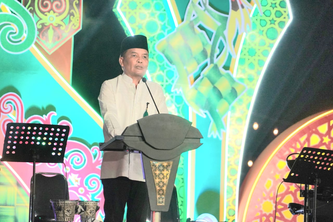 Gubernur Kalteng Lepas Peserta Pawai Gema Takbir Menyambut Hari Raya Idulfitri 1 Syawal 1446 Hijriah