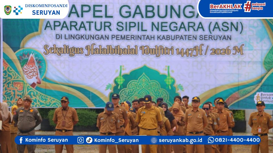 Apel Gabungan dan Halalbihalal, Bupati Seruyan Tegaskan Komitmen ASN Tingkatkan Kinerja dan Pelayanan