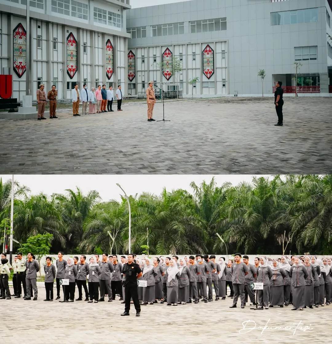 Semangat Baru Usai Lebaran, RSUD Hanau Gelar Apel Perdana dan Halalbihalal