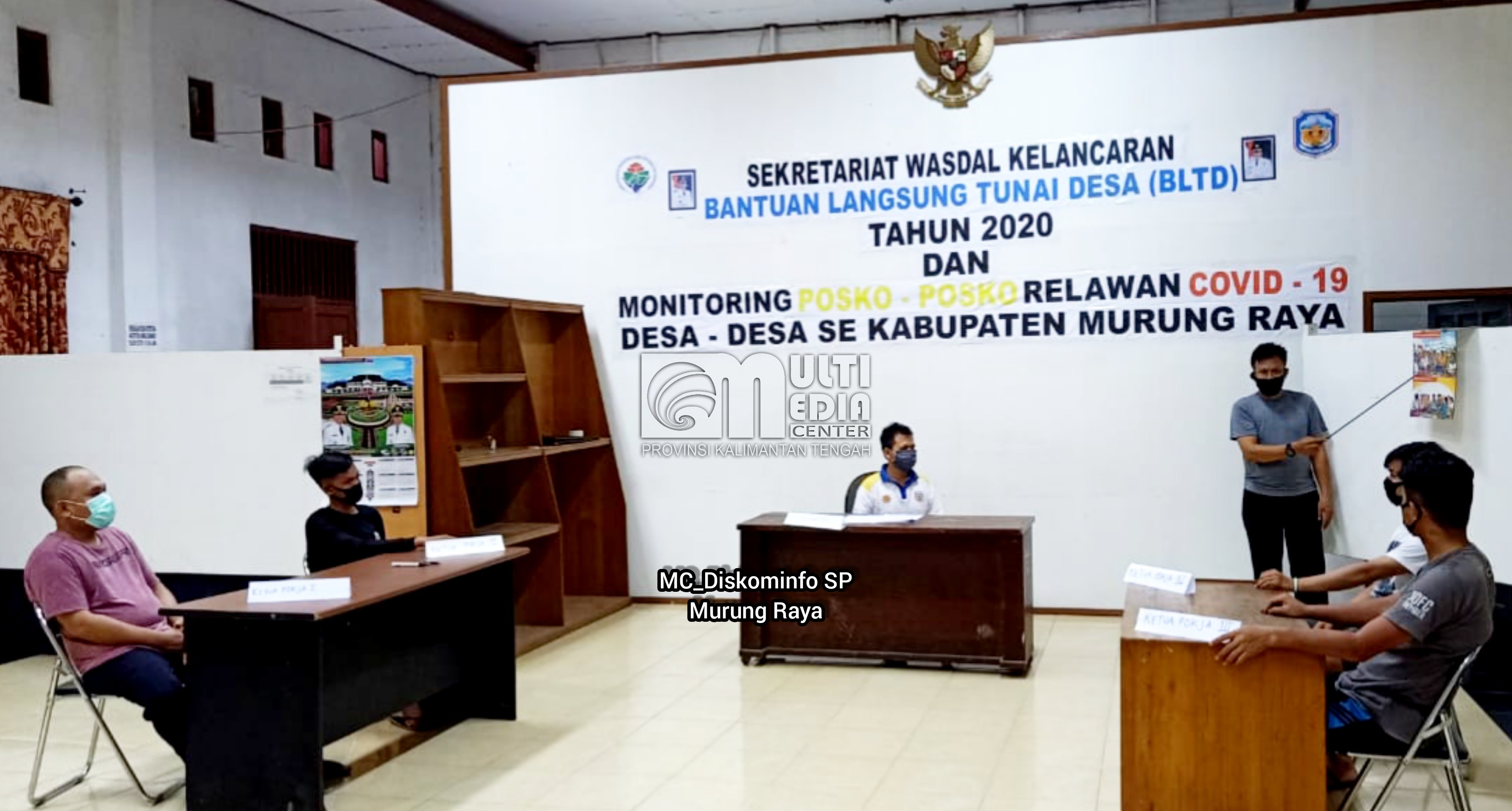 Pemkab Mura Bentuk Posko Wasdal Bantuan Langsung Tunai Desa