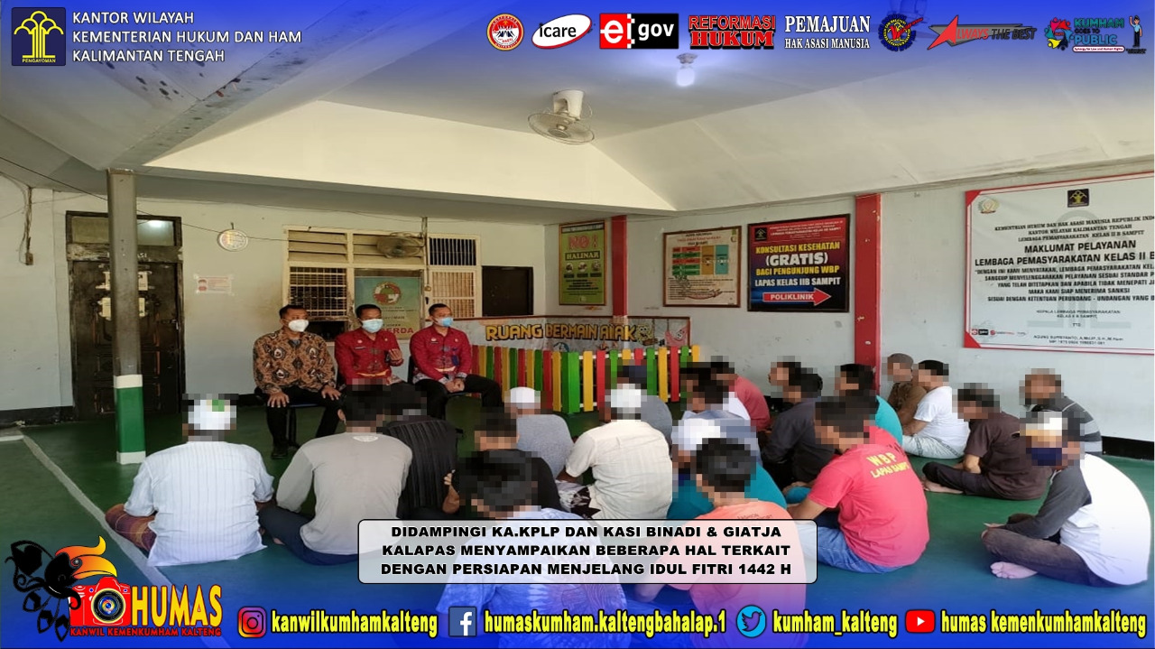 Tatap Muka Kalapas Dengan Perwakilan WBP Lapas Sampit