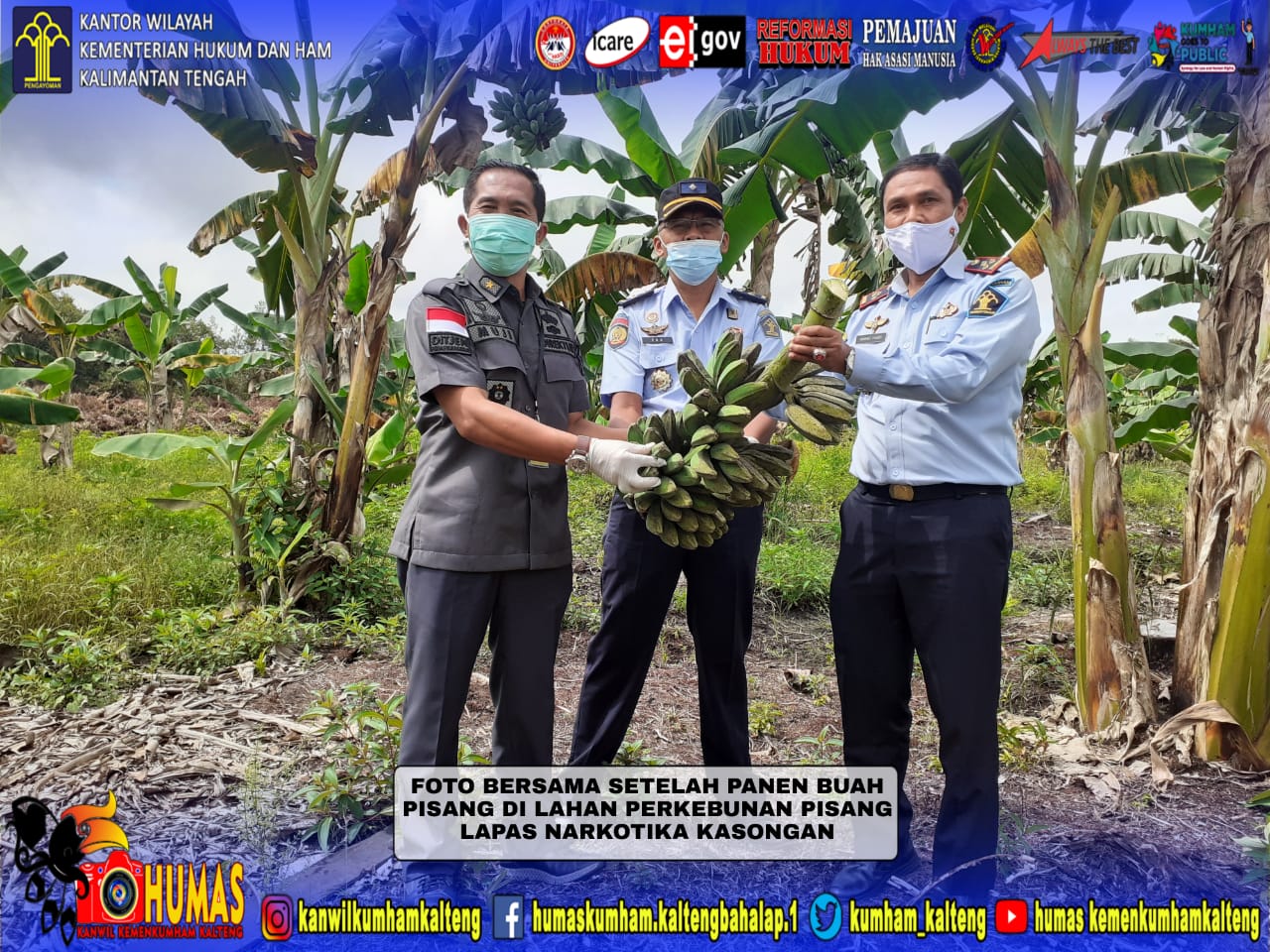 Direktur Perawatan Kesehatan dan Rehabilitasi Direktorat Jenderal Pemasyarakatan Kunjungi Lapas Narkotika Kasongan