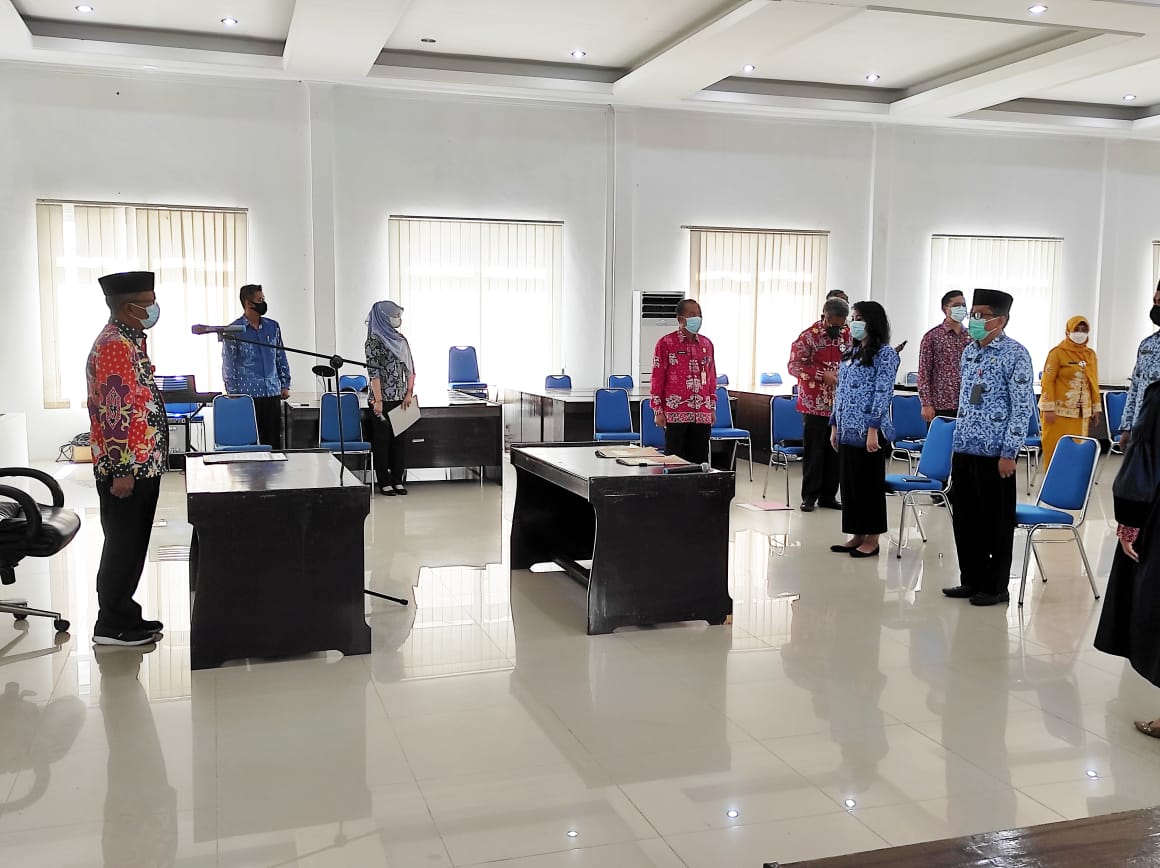Pelantikan dan Pengambilan Sumpah/Janji Jabatan Fungsional di Lingkungan Inspektorat Provinsi Kalimantan Tengah