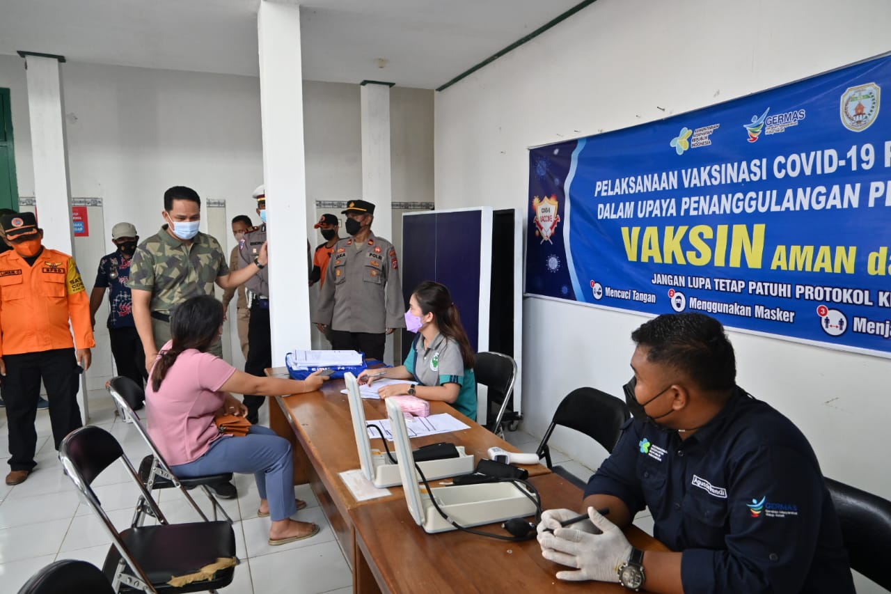 Cuti  Bersama, Bupati Lamandau Tinjau Posko Mudik Lebaran Perbatasan Kalteng-Kalbar